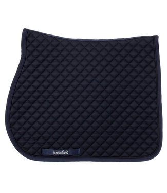 Greenfield Selection Saddle pad cookie - navy/navy-navy