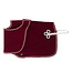 Riding sheet fleece - burgundy/burgundy-silver