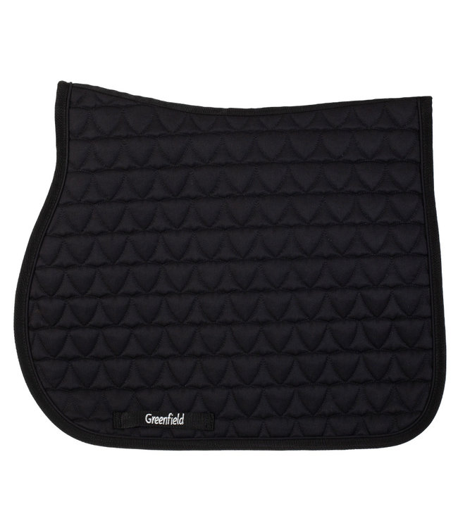 Tapis de selle shield - noir/noir - noir