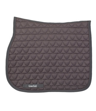 Greenfield Selection Saddle pad shield - grey/grey- grey