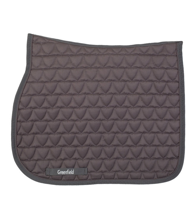 Saddle pad shield - grey/grey- grey
