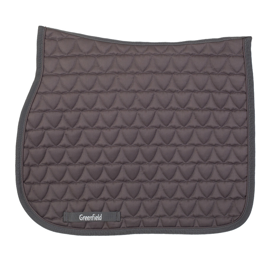 Greenfield Selection Saddle pad shield - grey/grey- grey