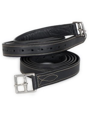 Greenfield Selection Soft stirrup leathers black