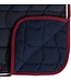 Saddle pad dressage - navy/burgundy-white