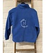 Kids fleece full zip royal blue Greenfield 9/11 years