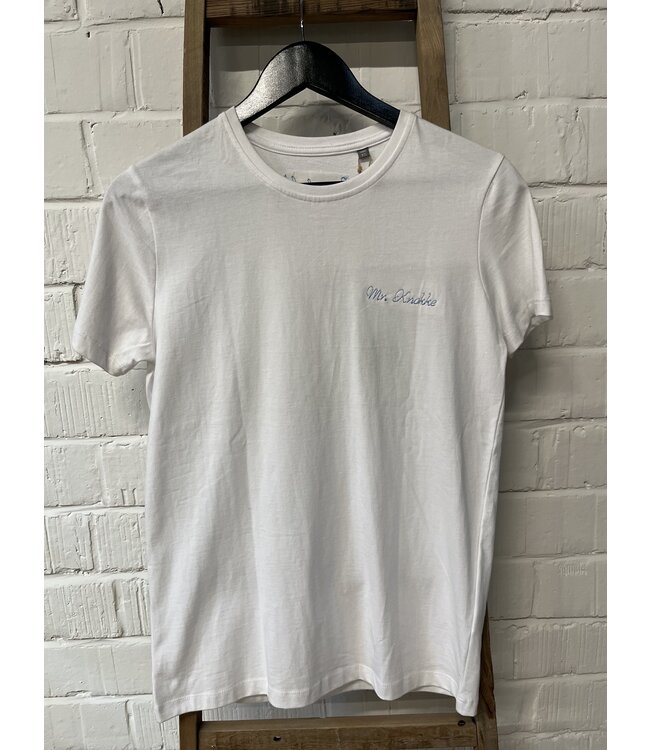 T-shirt Mr. Knokke blanc XS