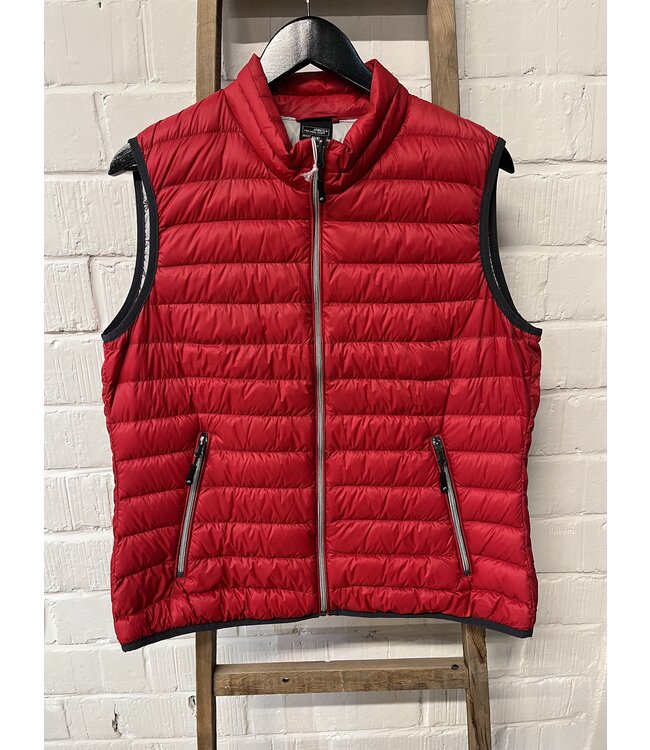 Dames - bodywarmer rood L