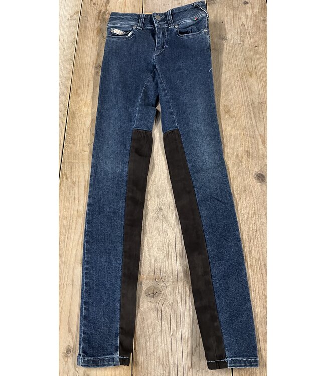 Dames - rijbroek jeans 34