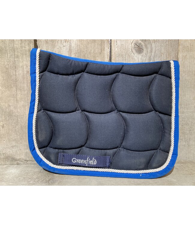 Mini saddlepad Navy with blue