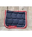 Mini saddlepad Navy with red