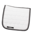 Saddle pad dressage - white/black-white/black