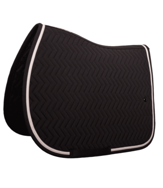 Greenfield Selection Saddle pad Arrow - black/black - white