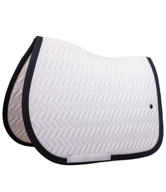 Greenfield Selection Saddle pad Arrow - white/black - black