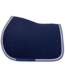 Tapis de selle Arrow - bleu marine/gris - blanc