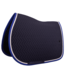 Tapis de selle Arrow- bleu marine/bleu royale - blanc