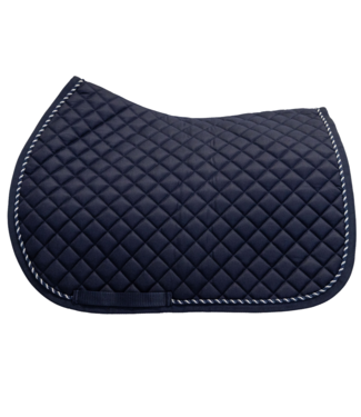 Greenfield Selection Saddle pad cookie - navy/navy - mix