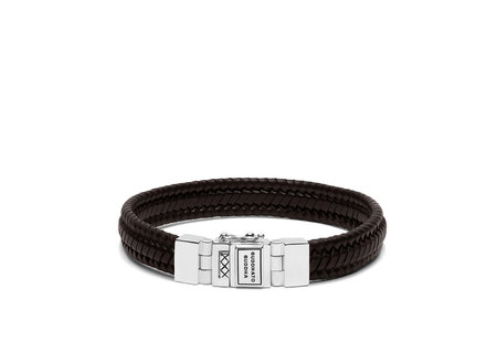 Buddha to Buddha Edwin Small Leather Brown armband 181BR