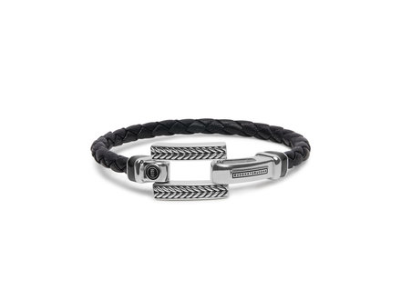 Buddha to Buddha Galang Leather Black armband 120BL