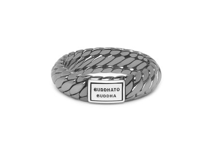Buddha to Buddha Ben XS Black Rhodium Shine ring 125BR SS