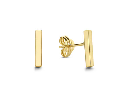 Jackie Bar Studs 14krt Jackie Bar Studs 14krt
