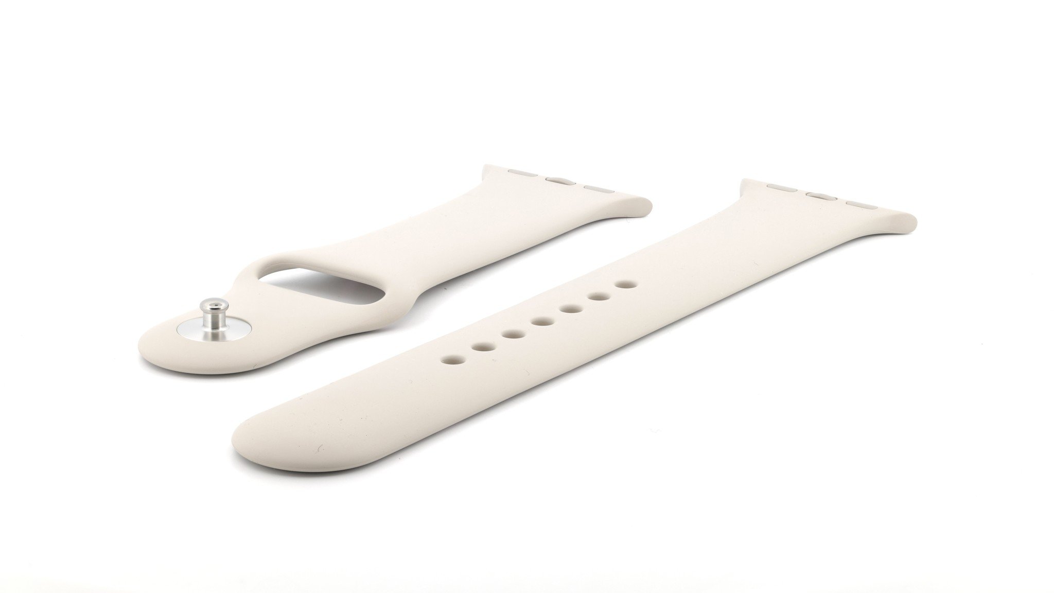 Fictief Huiskamer Concessie Apple Watch Starlight siliconen band - Paul van Zeeland Juweliers