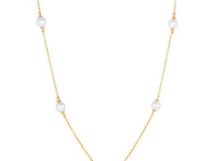 Sif Jakobs Padua Cinque Necklace SJ-N22225-P-YG Sif Jakobs Padua Cinque Necklace SJ-N22225-P-YG