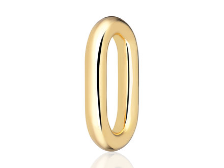 Sif Jakobs Capri Pianura Single link gold plated SJ-E62013-SG Sif Jakobs Capri Pianura Single link gold plated SJ-E62013-SG