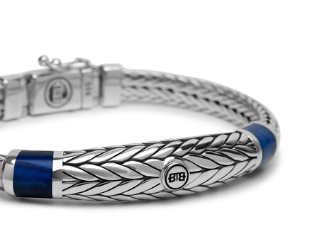 Buddha to Buddha Ellen XS Stone Tigereye Navy armband J152 D