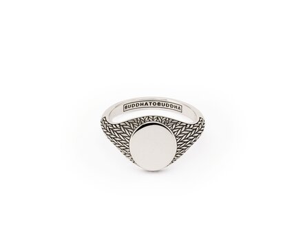 Buddha to Buddha BtB Ellen Signet Ring Silver 049