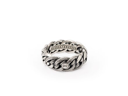 Buddha to Buddha Nathalie Small Texture Ring Silver 600