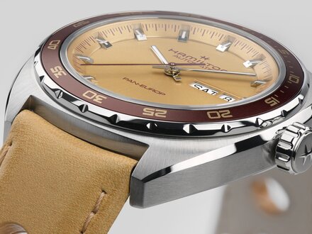 Hamilton Pan Europ Day Date Automatic