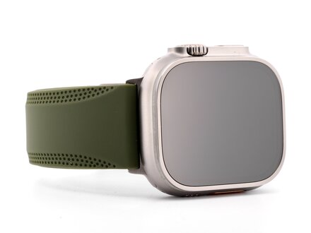 PvZ/Apple Watch Band Ultra titanium band Birdy Khaki rubber 24mm PvZ/Apple Watch Band Ultra titanium band Birdy Khaki rubber 24mm