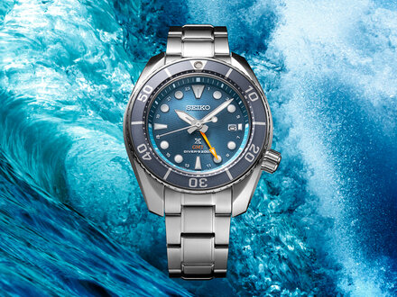 Seiko Prospex Solar GMT Diver Blue SFK001J1