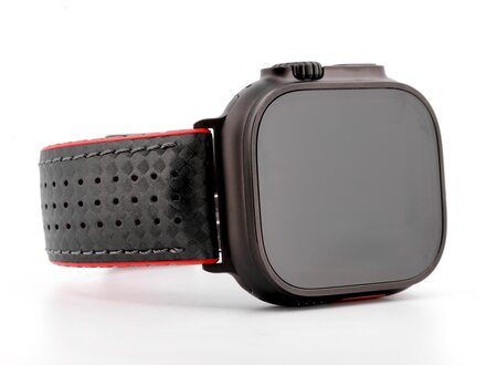 PvZ/Apple Watch Band Ultra Black Titanium Ayrton sport black carbon 24mm PvZ/Apple Watch Band Ultra Black Titanium Ayrton sport black carbon 24mm
