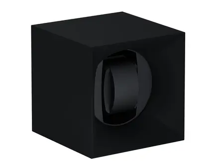 Swiss Kubik Startbox Black soft touch watch winder