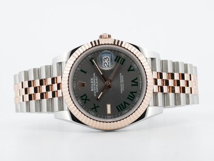 Rolex Rolex Datejust 41 126331 Wimbledon Dial Jubilee 2023 Like New Full Set Rolex Rolex Datejust 41 126331 Wimbledon Dial Jubilee 2023 Like New Full Set