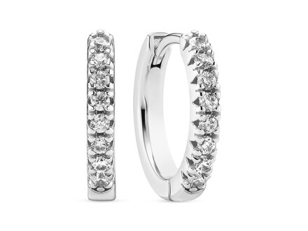 Sif Jakobs Ellera MEDIO Earrings zirc. silver SJ-E2859-CZ
