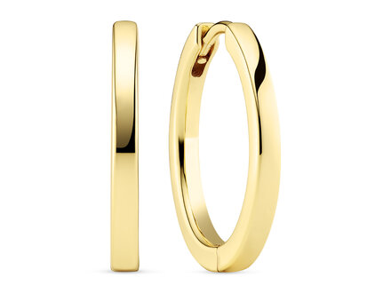 Sif Jakobs Ellera Pianura Grande gold plated creolen SJ-E12020-SG