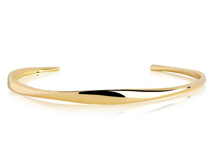 Sif Jakobs Cetara Pianura gold plated bangle SJ-BG3008-YG