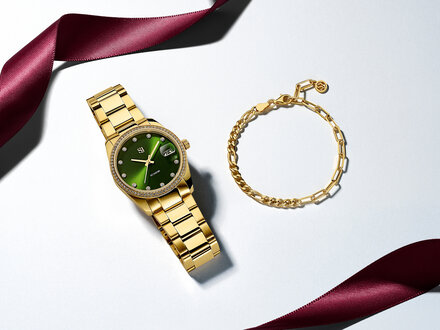 Sif Jakobs Aurora Watch SJ-W1056-CZ-YG