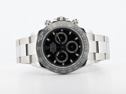 Rolex Rolex Daytona 116500LN Black Dial 12/2019 Like New Full Set Rolex Rolex Daytona 116500LN Black Dial 12/2019 Like New Full Set