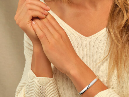 glow Bangle zilver massief 104.1155.07