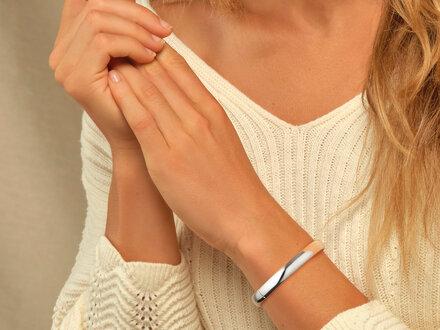 glow Bangle zilver armband 104.1155.08