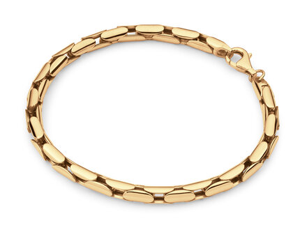 glow Armband zilver verguld 19cm 104.8987.19