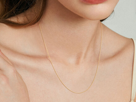 glow goud 14k anker collier 50cm 201.2550 glow goud 14k anker collier 50cm 201.2550
