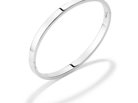 glow Bangle zilver armband massief 5x60mm 104.1158.05 glow Bangle zilver armband massief 5x60mm 104.1158.05