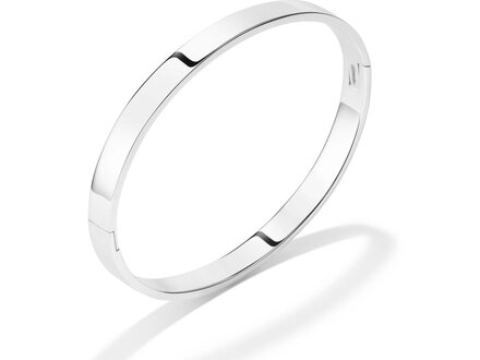 glow Zilver bangle armband massief 7x60mm 104.1158.07 glow Zilver bangle armband massief 7x60mm 104.1158.07