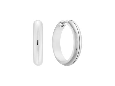 glow Premium Hoops zilver klapcreolen 18x5mm 107.2660.18 glow Premium Hoops zilver klapcreolen 18x5mm 107.2660.18