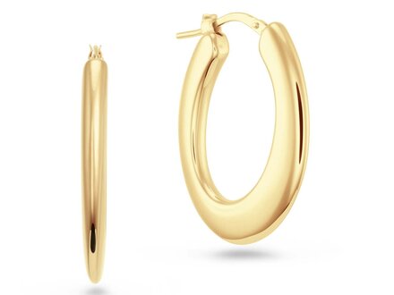 glow Chunky Chic rond oorringen 30mm 107.8680.00 glow Chunky Chic rond oorringen 30mm 107.8680.00