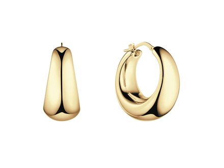 glow Chunky Chic oorringen 30mm 107.8681.00 glow Chunky Chic oorringen 30mm 107.8681.00